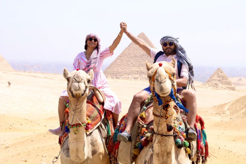 Giza: Pyramids, Sakkara & Memphis - Essential Day Trip - Common questions