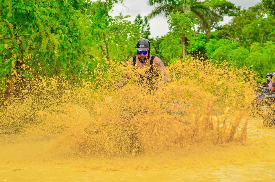 Guided Tour in ATV by Macao Beach and Taíno Cave - Tour Description