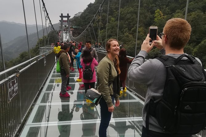 Gulong Gorge Skywalk Glass Bridge and Waterfall View Private Tour - Inclusions and Amenities Provided