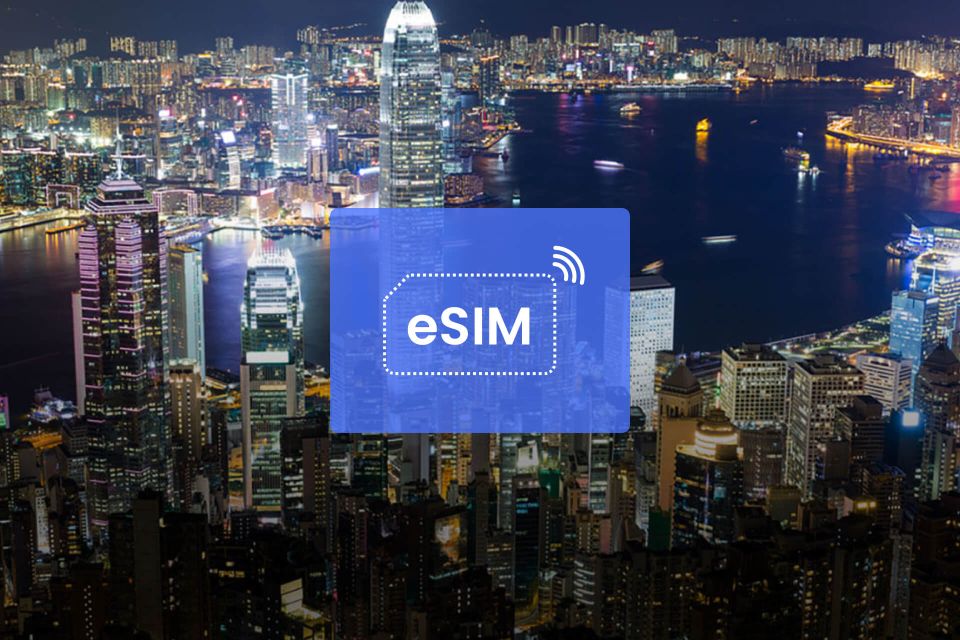 Hong Kong, China or Asia: Esim Roaming Mobile Data With VPN - Flexible Data Plan Options