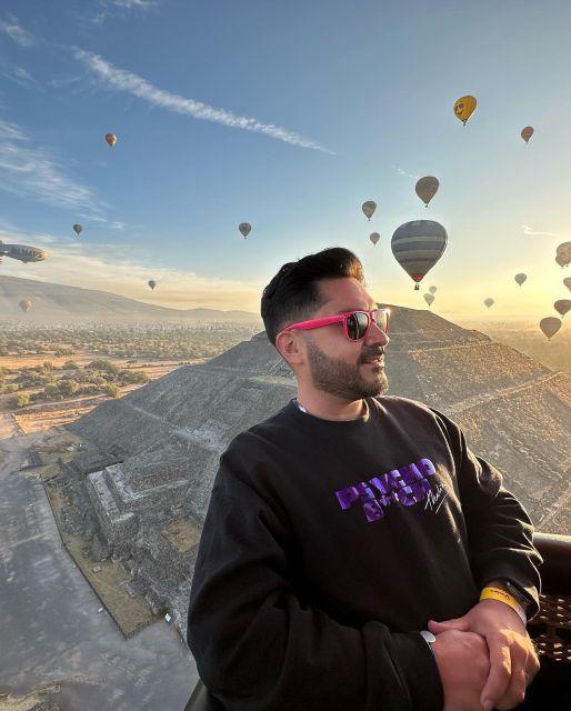 Hot Air Balloon Over Teotihuacán Valley - Inclusions
