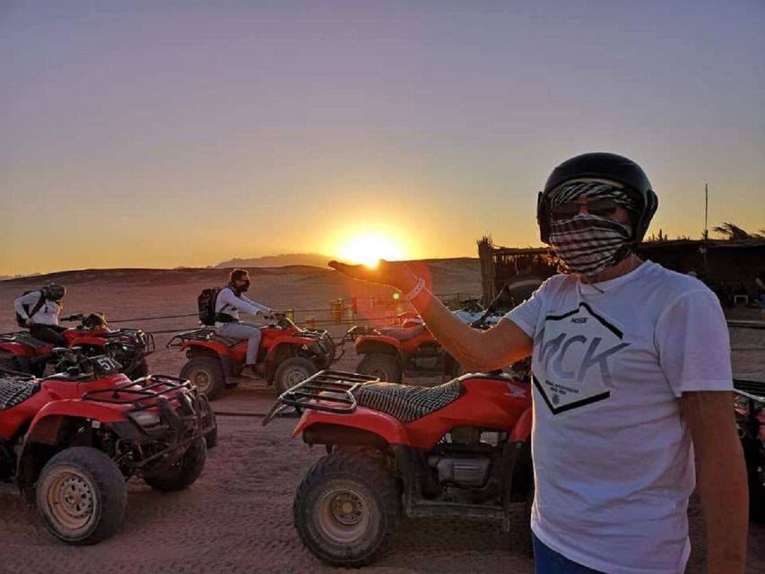Hurghada: City Tour and Sunset Quad Bike Desert Safari - Additional Options and Costs