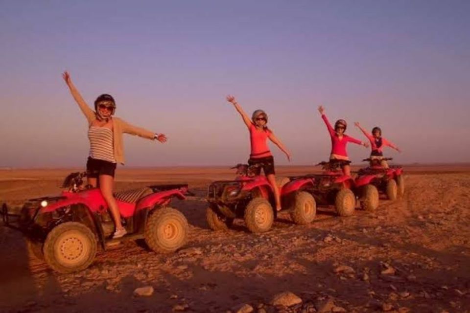 Hurghada: Sunset ATV Quad Tour With Dinner and Show - Additional Costs