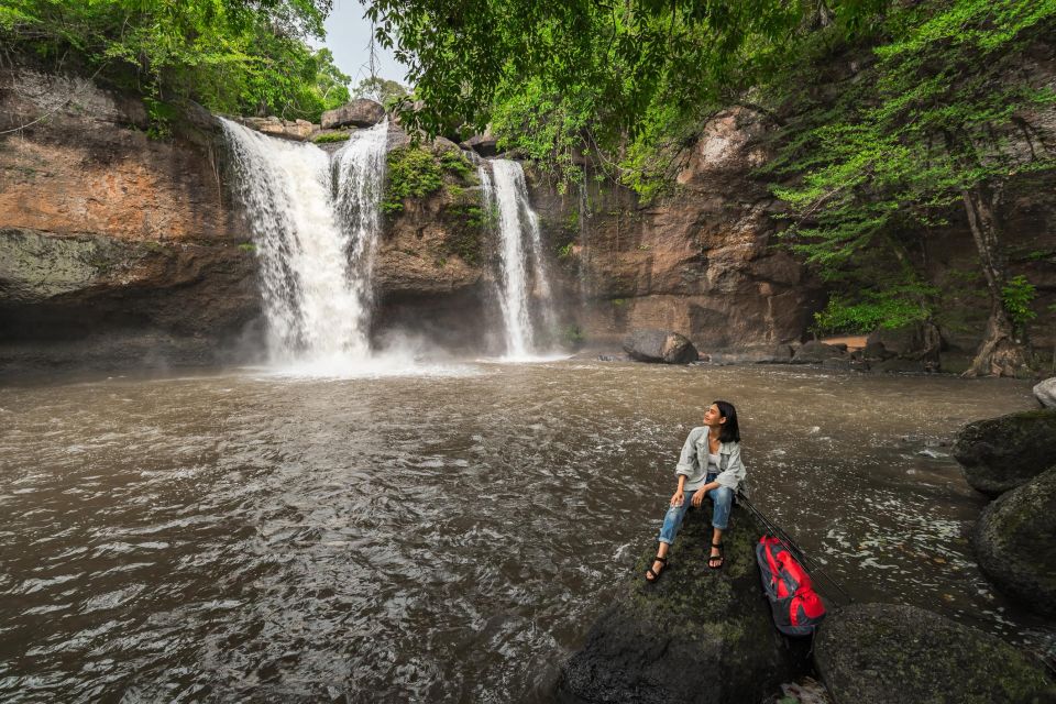 Kanchanaburi's Historical Saga: Erawan Falls - Tranquility Amidst Verdant Landscapes