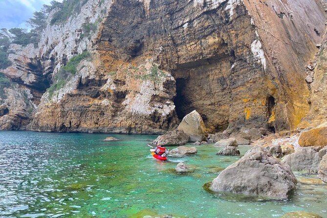 Kayak Paradise: Cala Portixol Snorkel, Cave & Cliff Jumping Tour - Safety Measures and Policies