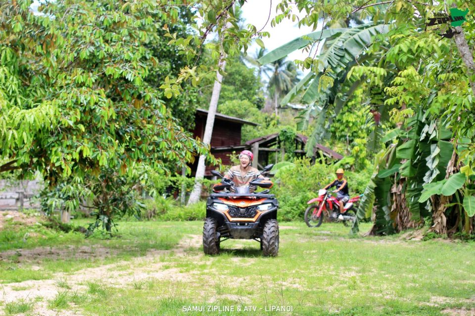 Koh Samui: ATV and Zipline Experience With Transfer - Safety and Equipment
