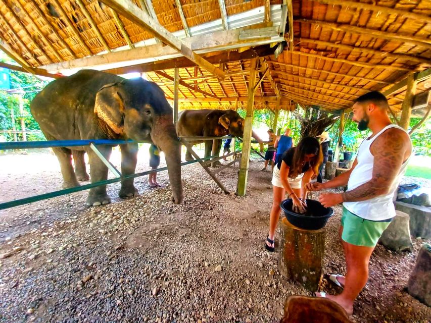 Krabi: Khao Sok Elephant Rescue Center & Bamboo Raft Paddle - Inclusions