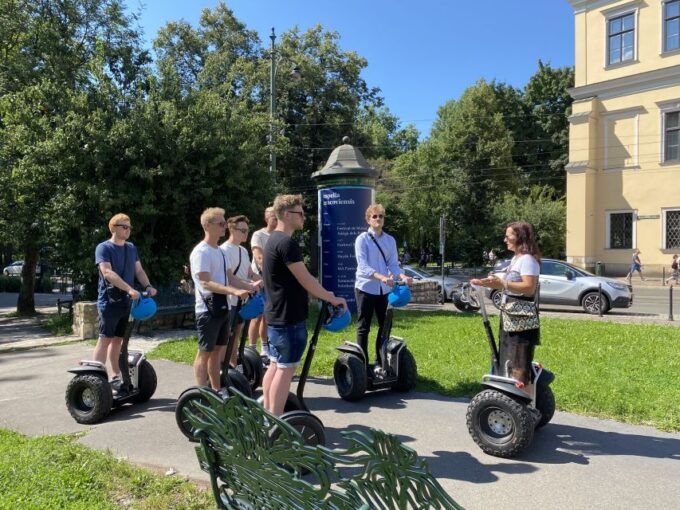 Krakow 2 Hour Kazimierz Segway Tour - Segway Training and Filming Locations