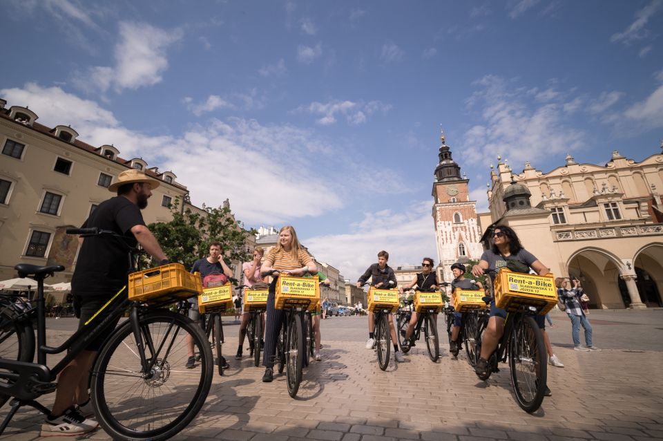 Krakow: Bike Tour of Old Town, Jewish Quarter and the Ghetto - Explore the WWII Ghetto Area