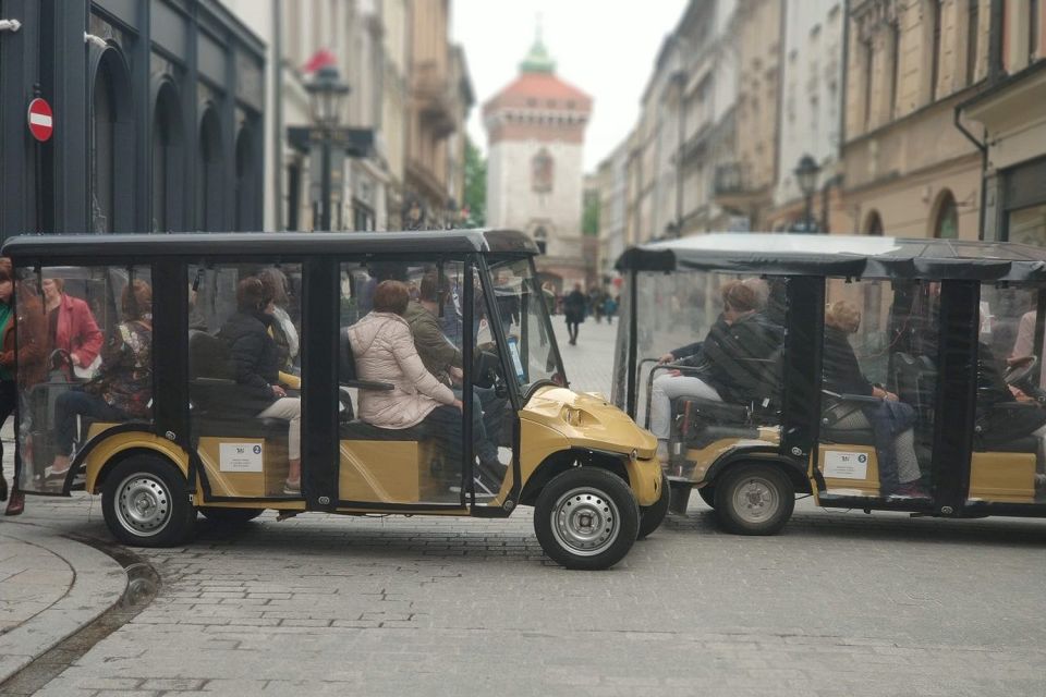Krakow: Old Town City Tour in a Golf Cart - Audio Commentary Experience