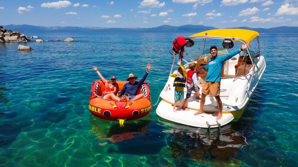 Lake Tahoe: Private Customizable Cruise With Watersports - Common questions