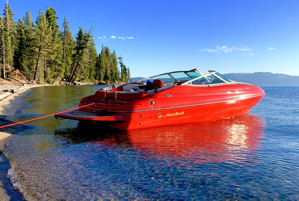 Lake Tahoe: Private Power Boat Charter - Meeting Point and Contact Information