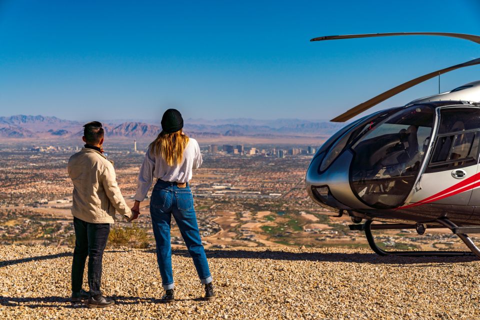 Las Vegas: Red Rock Canyon Helicopter Landing Tour - Scenic Highlights and Champagne Toast