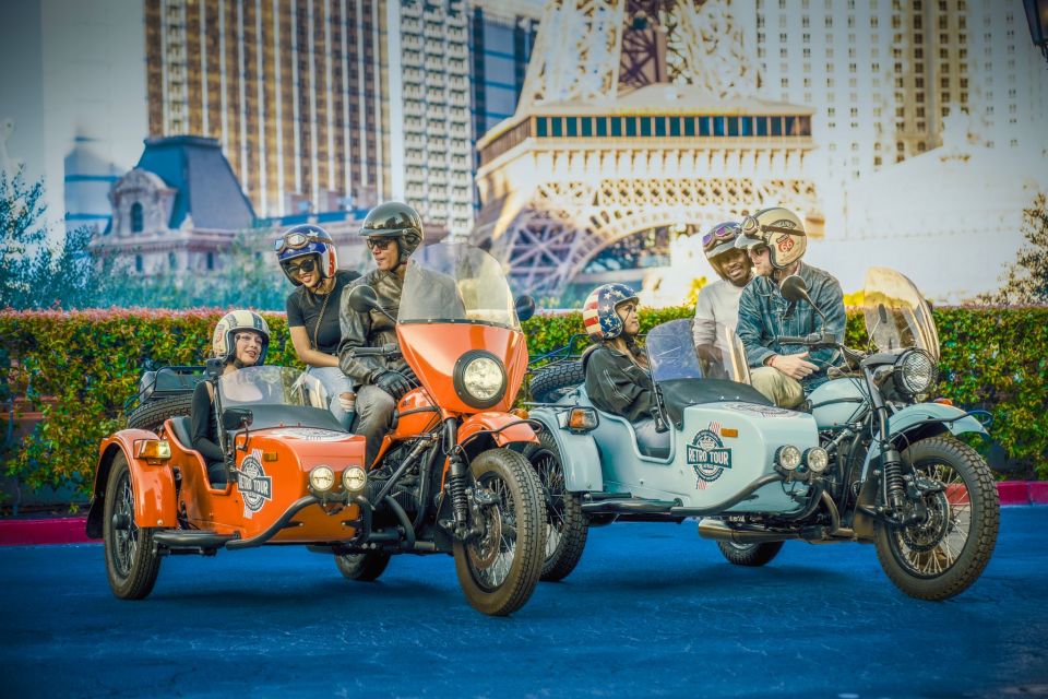 Las Vegas: Sidecar Tour of the Las Vegas Strip by Night - Pickup Information