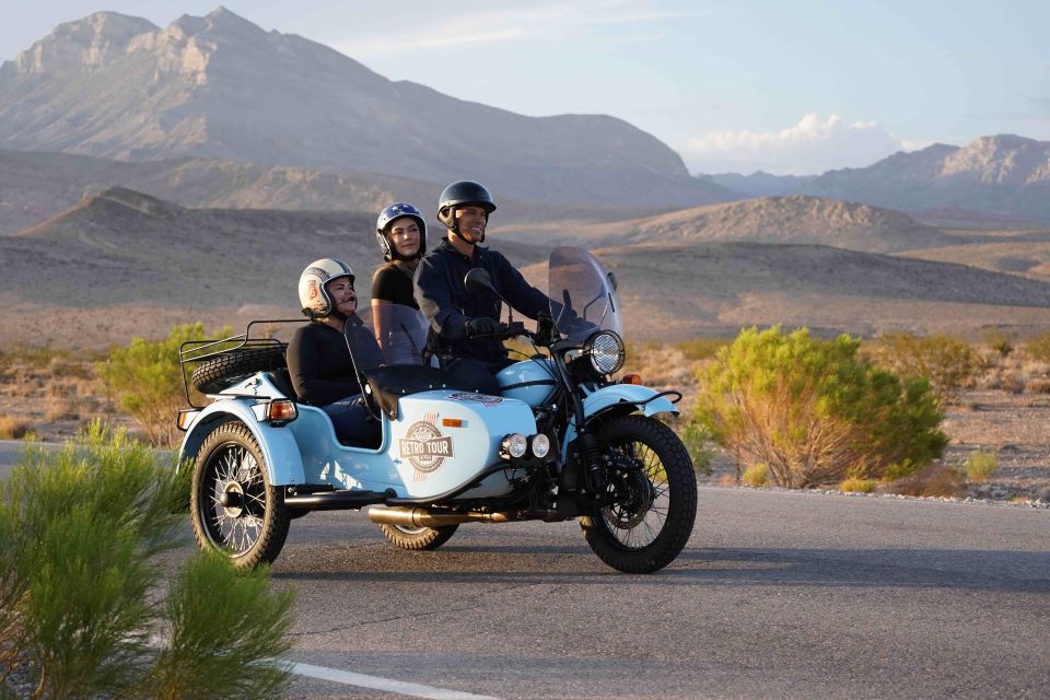 Las Vegas: Valley of Fire and Lake Mead Sidecar Day Tour - Tour Itinerary