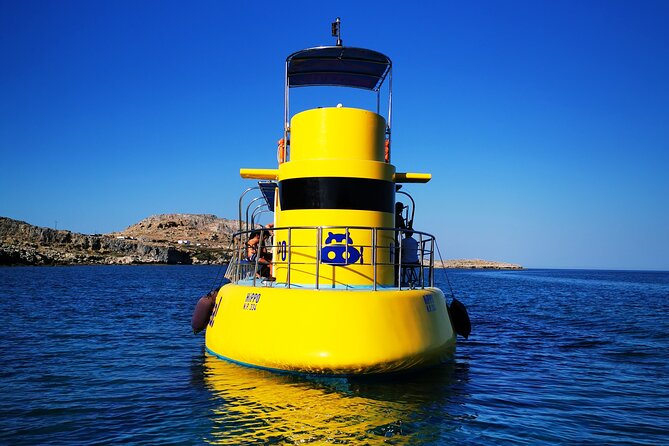 Lindos Glass-Bottom Boat Tour With Swimming  - Rhodes - Meeting Points and Pickup Information