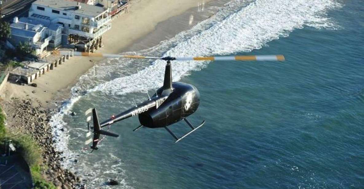 Los Angeles: 15 Minutes Helicopter Tour of the Coastline - Marina Del Rey Exploration