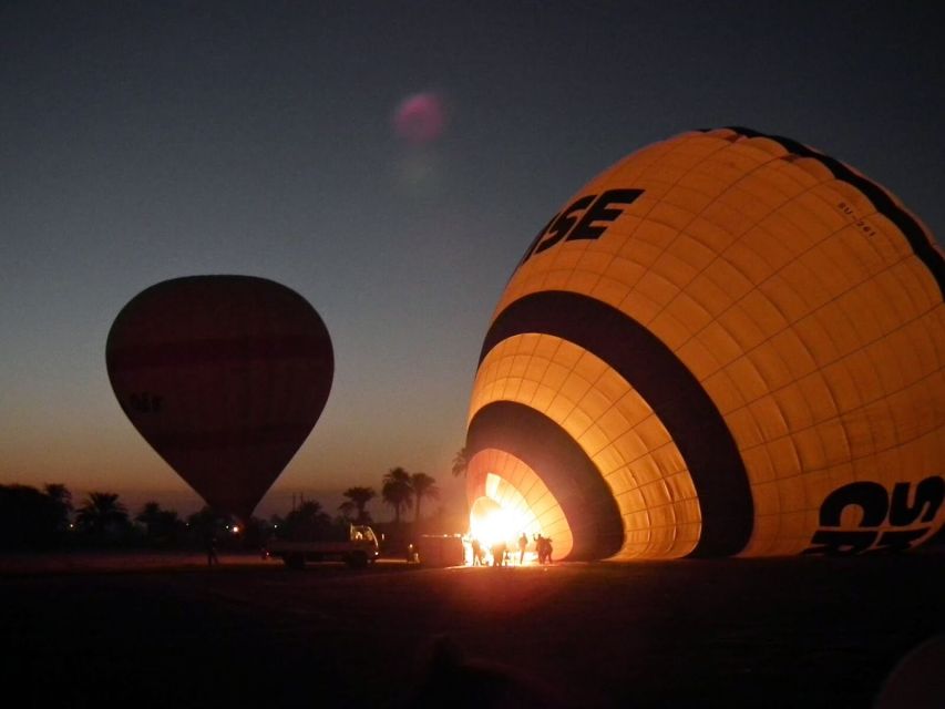 Luxor: Landmarks Private Tour With a Hot Air Balloon Ride, - Inclusions