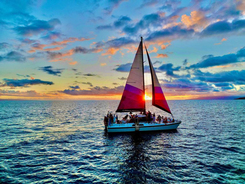 Maalaea Harbor: Sunset Sail and Whale Watching With Drinks - Main Sites & Features