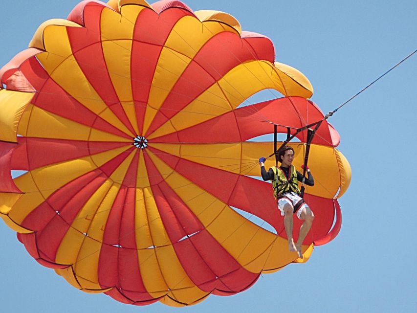 Makadi Bay: Glass Boat and Parasailing With Watersports - Experience Description Overview