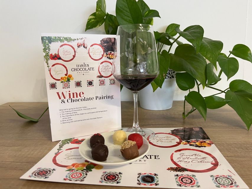 4 malta wine and chocolate pairing Malta: Wine and Chocolate Pairing Experience