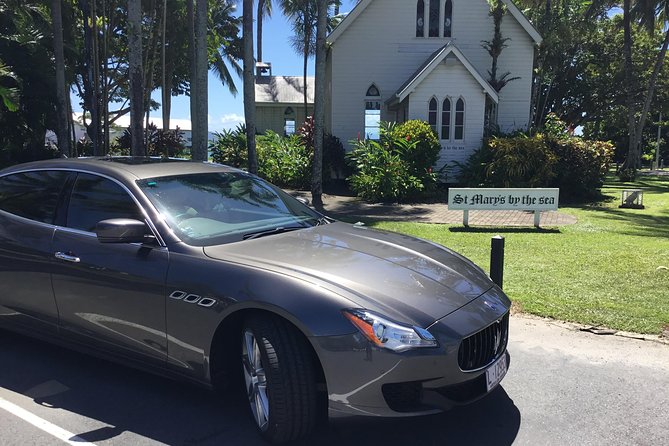 Maserati Quattroporte Limousine Transfer Cairns Airport to City - Flexible Cancellation Policy