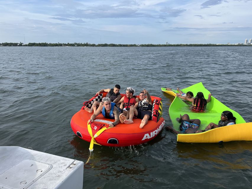 Miami: Day Boat Party With Jet Skis, Drinks, Music & Tubing - Booking Information