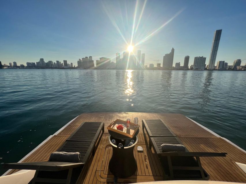 Miami Yacht Rental With Jetski, Paddleboards, Inflatables - Inclusions