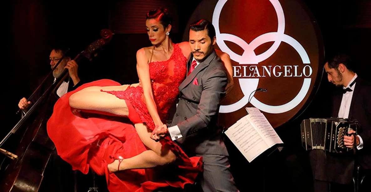 Michelangelo VIP: Only ShowBeveragesTransfer Free. - Tango Show by Nicolas Ledesma Sextet