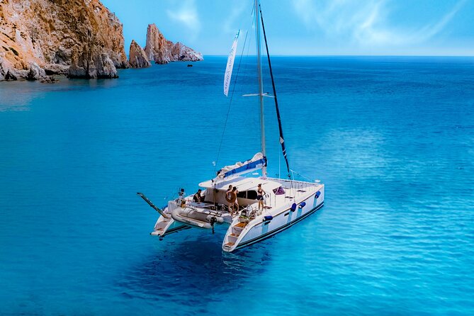 Milos and Poliegos Catamaran Sail From Adamas (Mar ) - Safety Measures