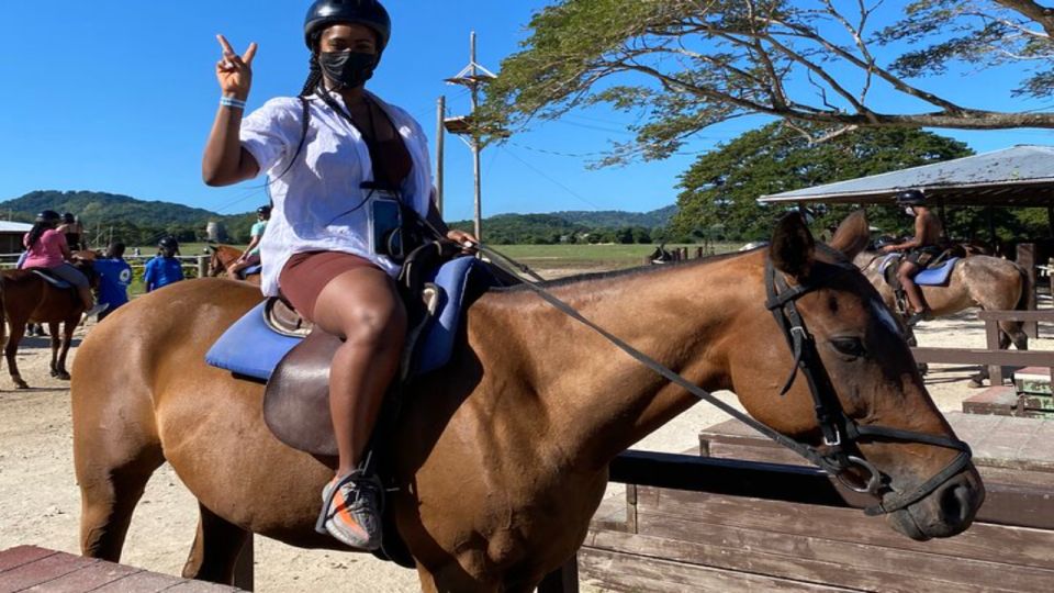 Montego Bay: Horseback Riding and Swimming Private Adventure - Safety and Guided Adventure
