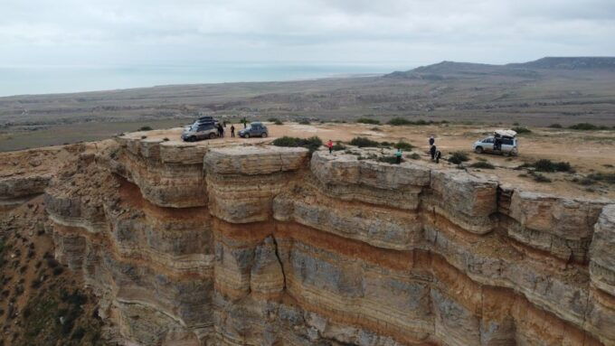 Multi Day Group Tour to 15 Natural Attractions in Mangystau - Day 4: Salt Flat Tuzbair & Tiramisu Canyon