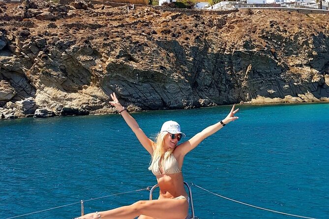 Mykonos Eleftheriou Yachting Discover Mykonos Delos Renia - Onboard Experience