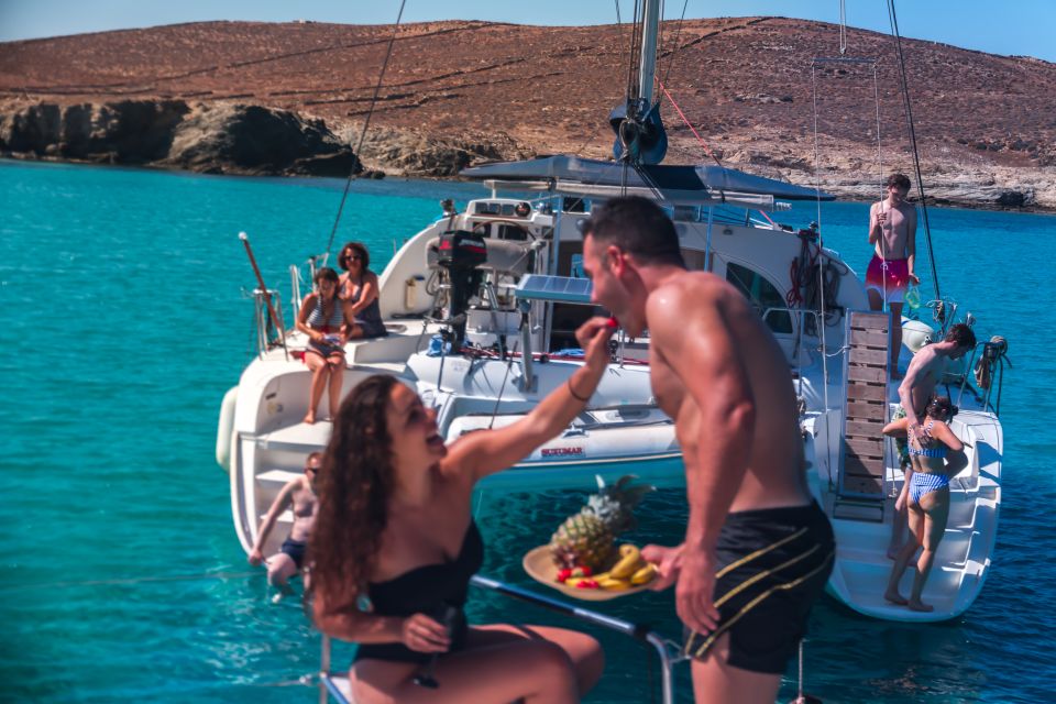 Mykonos: Private Catamaran Cruise W/ Food, Drinks & Transfer - Customer Reviews