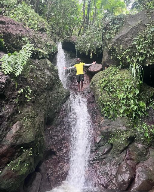 Nevis Waterfalls/Russel's Rest Hike - Logistics and Starting Point
