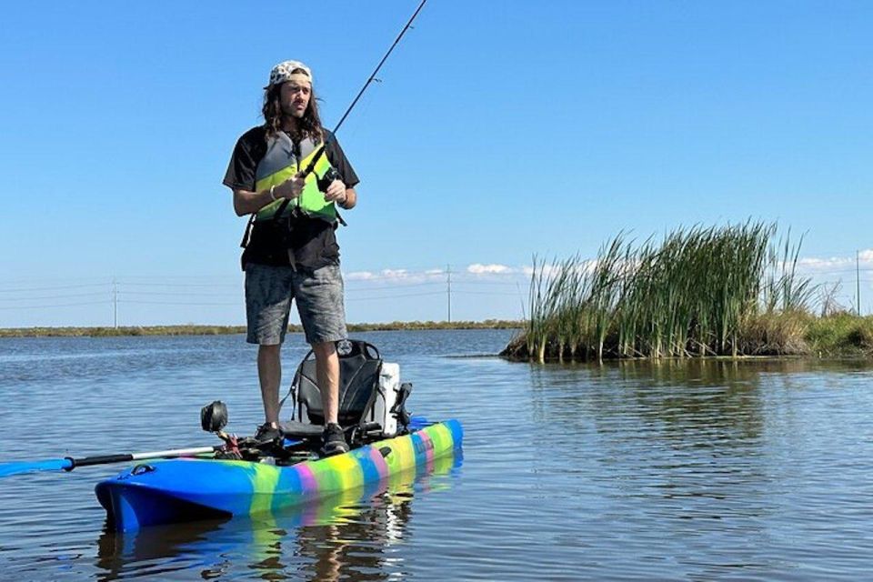 New Orleans: Kayak Fishing Charter in Bayou Bienvenue - Safety Precautions