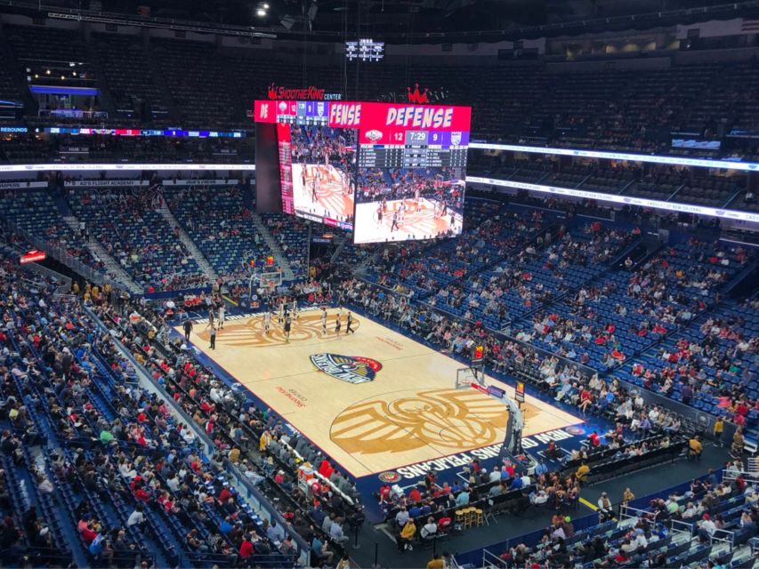 New Orleans: New Orleans Pelicans Basketball Game Ticket - Inclusions