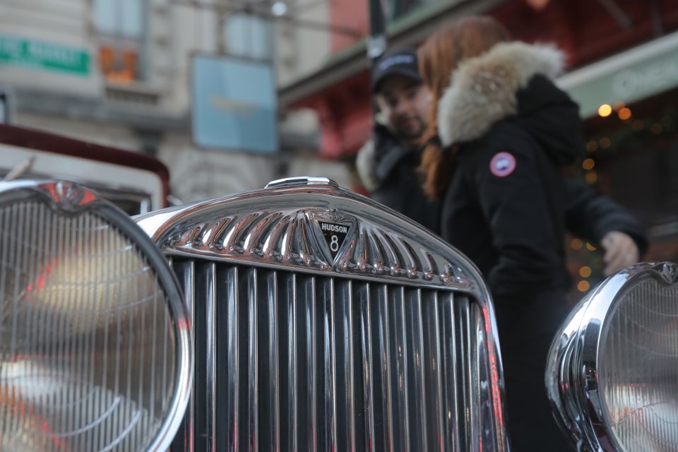 NYC: Vintage Car Midtown Manhattan Tour - Booking Information