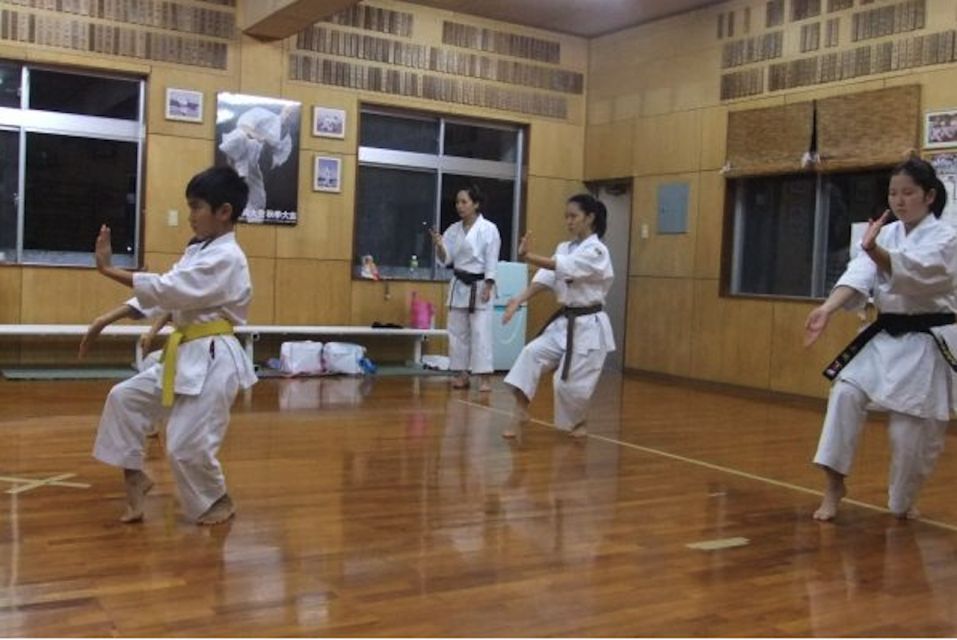 Okinawa: 2-Hour Karate Experience, Heart and Skill - Participant Information