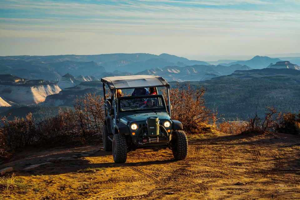 Orderville: East Zion National Park Sunset Zion Jeep Tour - Important Information
