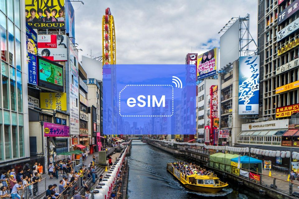 Osaka: Japan/ Asia Esim Roaming Mobile Data Plan - Guidelines for Data Usage in Osaka