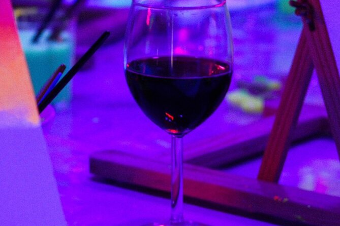 Paint a Neon Fluorescent Picture While Drinking Unlimited Wine - Reviews, Pricing, and Additional Information