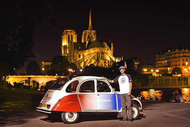 Paris and Montmartre 2CV Tour by Night With Champagne - Tour Details