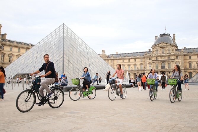 Paris Sightseeing, Wine and Cheese Tour by Bike - Tour Inclusions and Exclusions