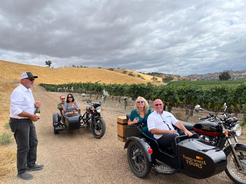 Paso Robles: Sidecar Deluxe Wine Tour With Tastings - Customer Reviews