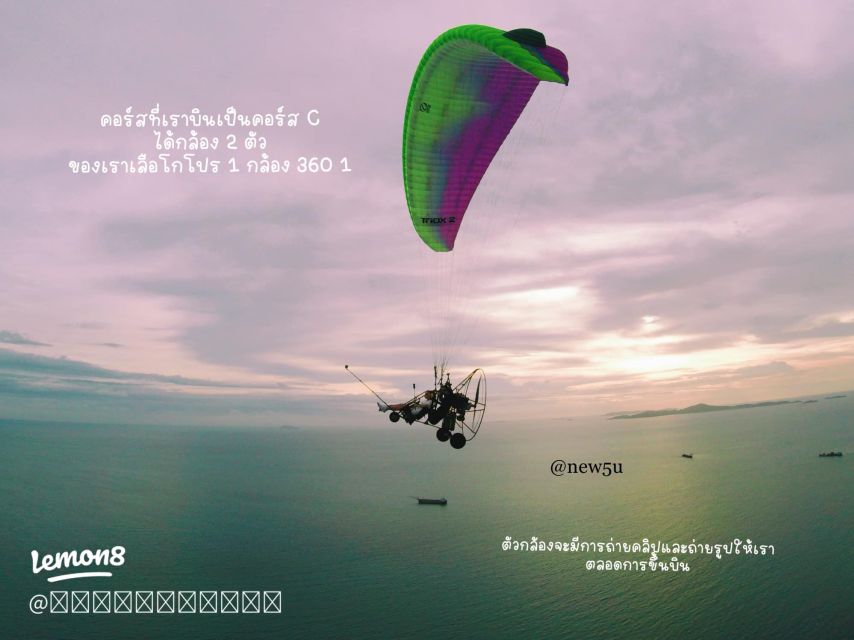 Pattaya: Beach City Scenic Paramotor Flight by BFA - Customer Reviews