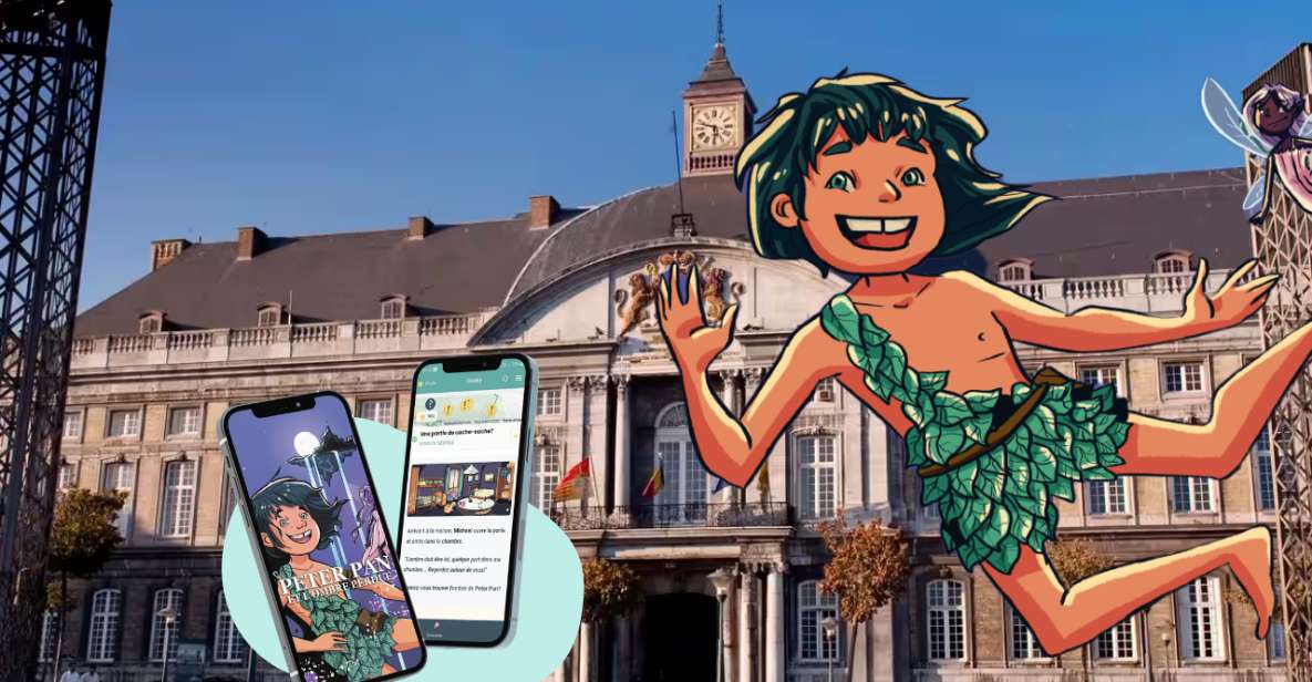 Peter Pan" Liège : Scavenger Hunt for Kids (8-12) - Puzzle Complexity