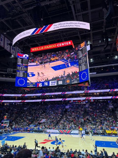 Philadelphia: Philadelphia 76ers Basketball Game Ticket - Logistics