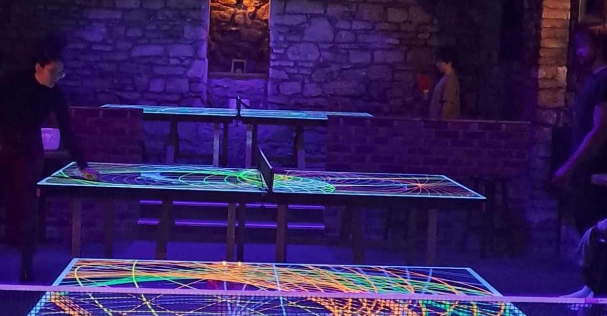Ping Pong or Shuffleboard Game in Crew Bar Prague - Venue Atmosphere