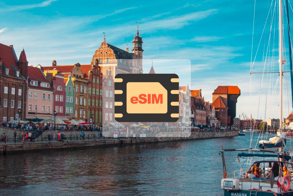 Poland: Europe Esim Mobile Data Plan